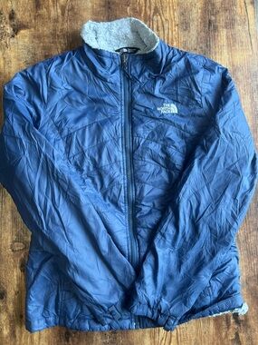 The North Face Blue Performance Jacket Womens Small